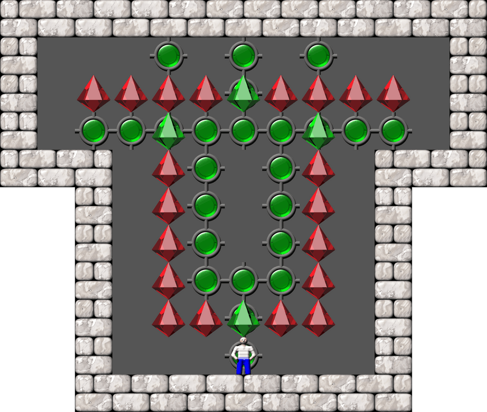 Sokoban Zika 1 level 25